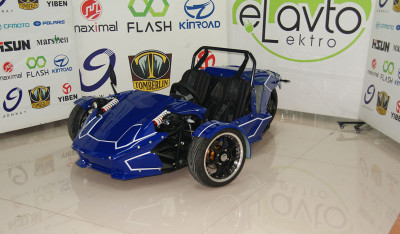 Electric 3 Wheeled Road Buggy ZH-ZTR-E2200-01 (two-seat)