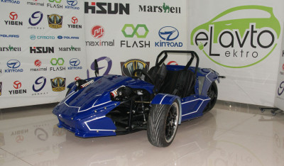 Electric 3 Wheeled Road Buggy ZH-ZTR-E2200-01 (two-seat)