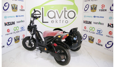 Электро-мотоцикл с коляской “Barbie-3” (трехместный)