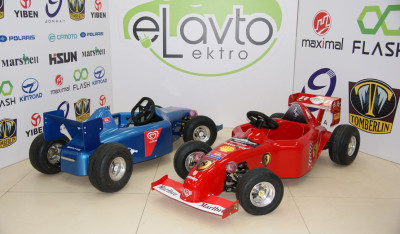 Elektrikli yarış avtomobili Ferrari Formula-1 (biryerli)