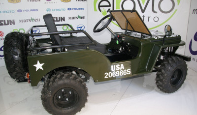 Electric Mini Jeep (two-seat)